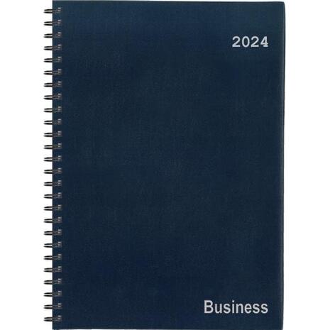 Ημερολόγιο ημερήσιο σπιράλ NEXT Business 24x34cm 2024 μπλε